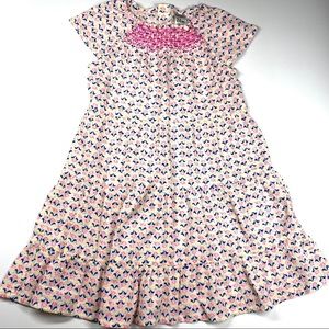 NWOT- Super Cute Smocking fit and flare dress.